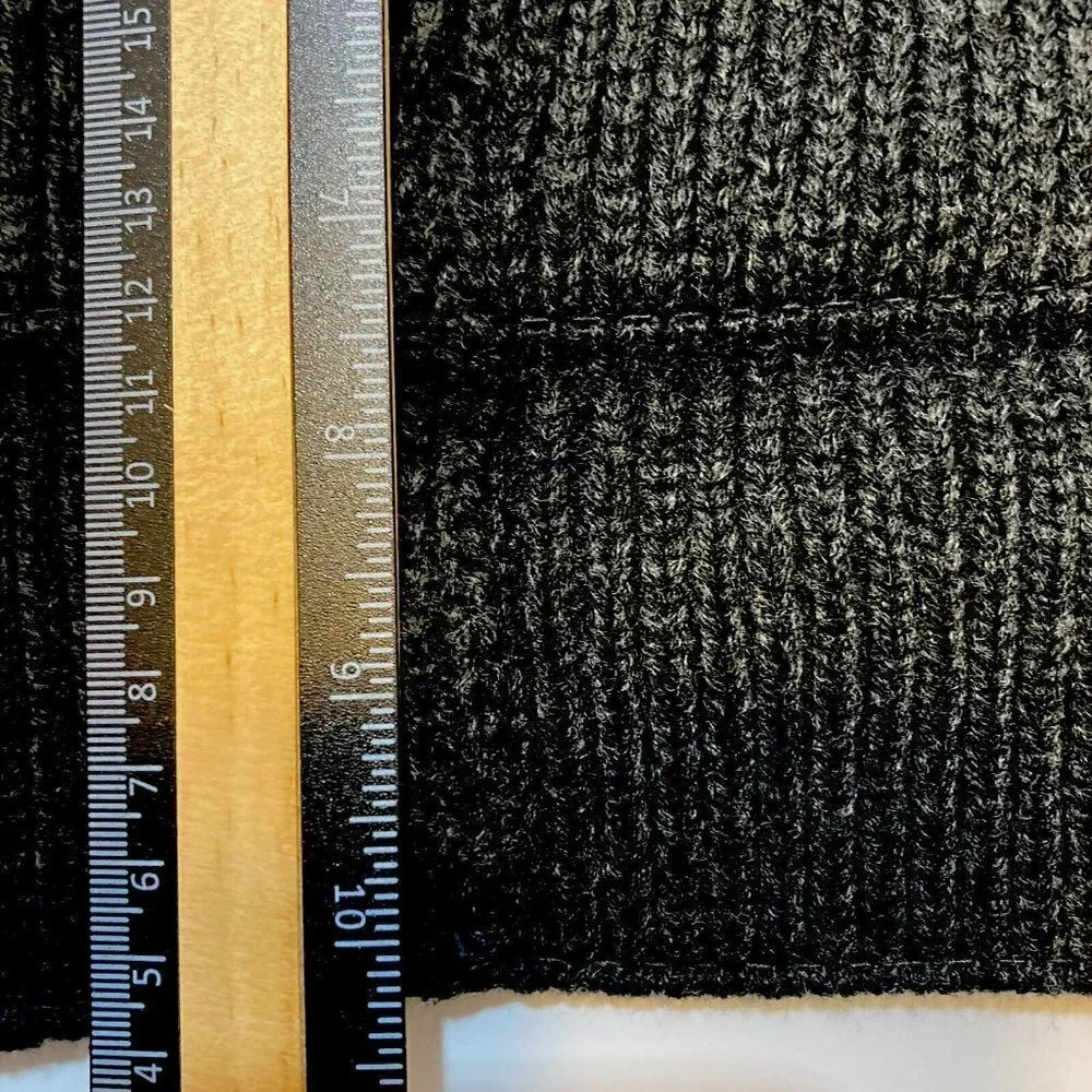 Frye & Co. NWT Cable Knit Beanie w/Cuff  Black Hat‎ Cap-OSFM-MSRP-$28